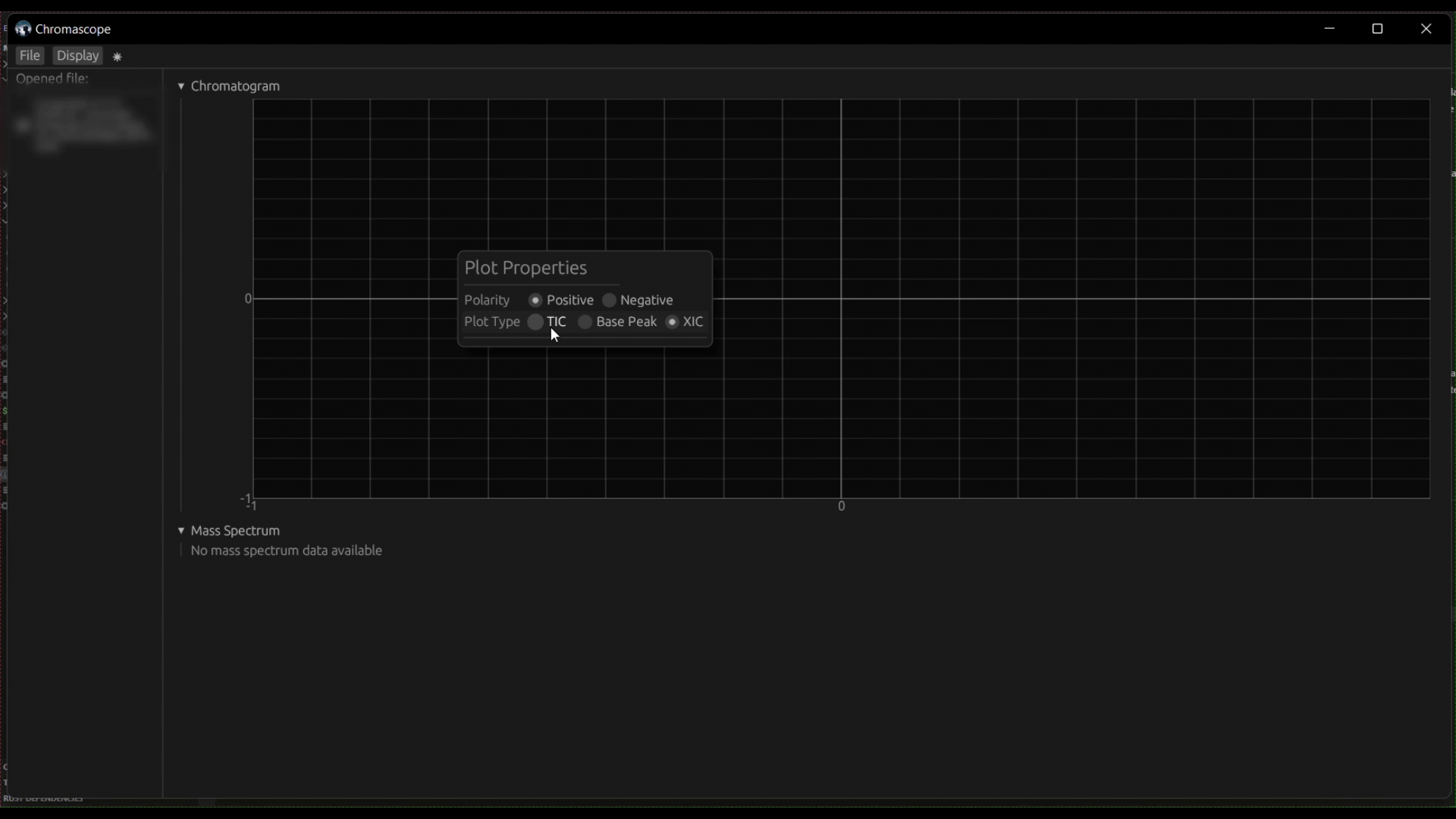 Chromascope is fast when handling complex LC-MS data